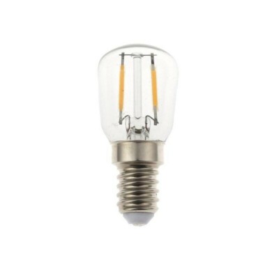 V-Tac LED Filament-Glühbirne, 2W, E14, warmweiß 2700K, Ersatz für 15W, 180lm