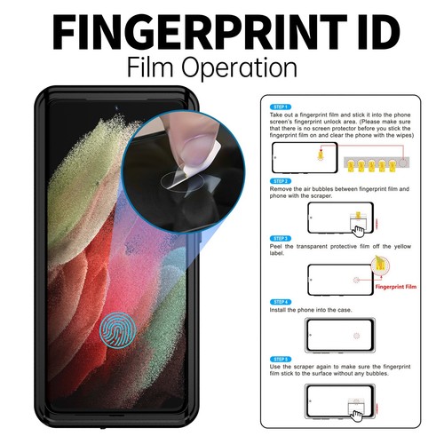 For Samsung Galaxy S21 / S21+ Plus S21 Ultra 5G Case Waterproof Shockproof Cover - Picture 9 of 16