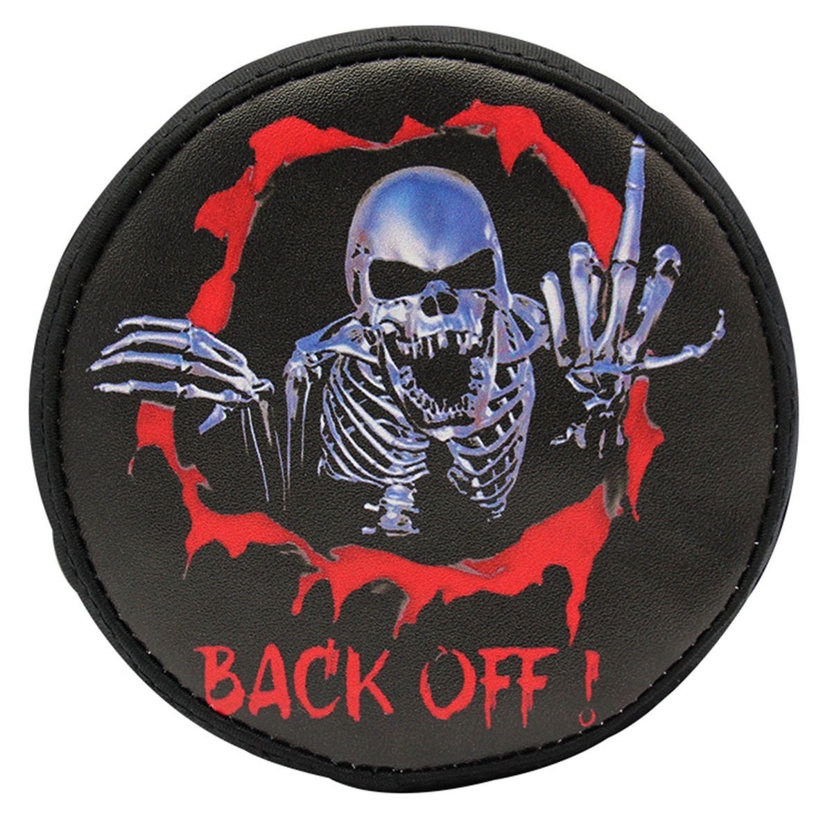 Jazrider Middle Finger Skeleton Spare Tire Cover For 1.9