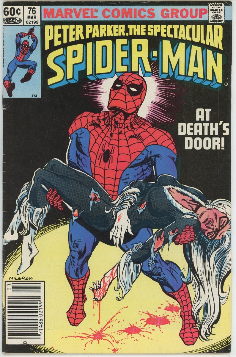 Spectacular Spider-Man #76 (1976) - 5.0 VG/FN *At Death's Door* | eBay