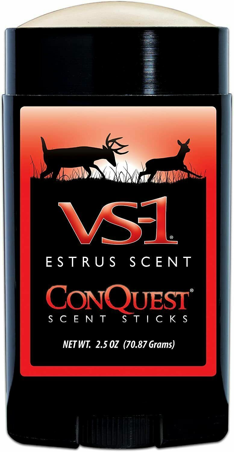  Conquest Scents VS-1 Estrus Doe Whitedtail Deer Scent Stick 2.5 oz #1202