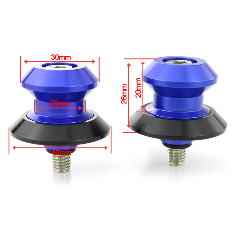 Motor Swing Arm Stand Spools Slider Fit For Suzuki SFV Gladius SFV650