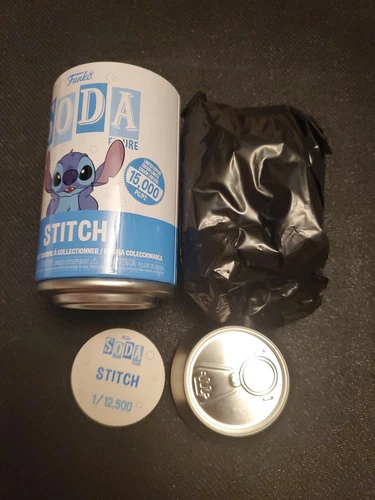 LIMITED EDITION Stitch Funko Soda Disney Mint Condition