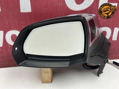2018-2024 AUDI Q5 SQ5 LEFT REAR VIEW MIRROR W BLIND SPOT & CAMERA ALUMINUM 1 kmi