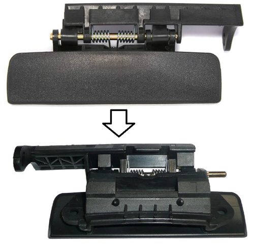 Poignée De Porte Extérieure Pour Peugeot 306 – Gauche Ou Droite – 1993-2001 – Compatible Réf. 9101.P1, 9101.P0