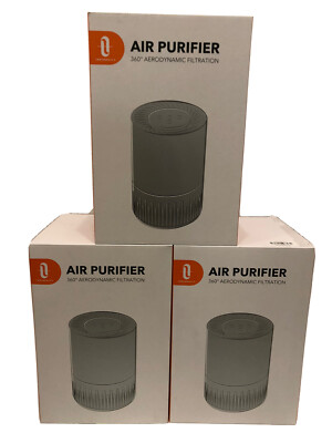 TaoTronics HEPA Air Purifier for Home, Allergens Smoke Pollen Pets Hair - QTY 3