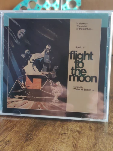 Apollo 11: Flight To The Moon NEW CD Walter Schirra Jr Bell 1969 Free Ship Rare