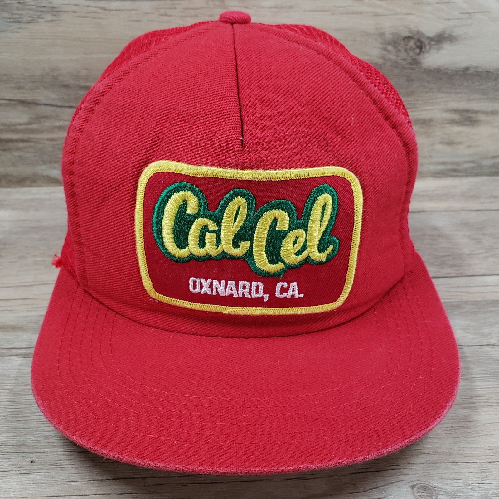Cal Cel Patch Hat Cap Trucker Snapback Oxnard CA … - image 1