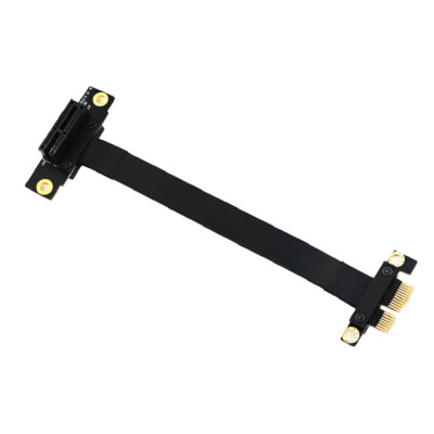 PCI E X1 Riser Kartenverlängerungs Flachbandkabel  