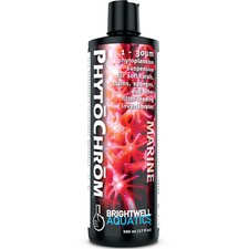 Brightwell Aquatics PhytoChrom 500mL Phytoplankton for Soft Corals Clams Sponges