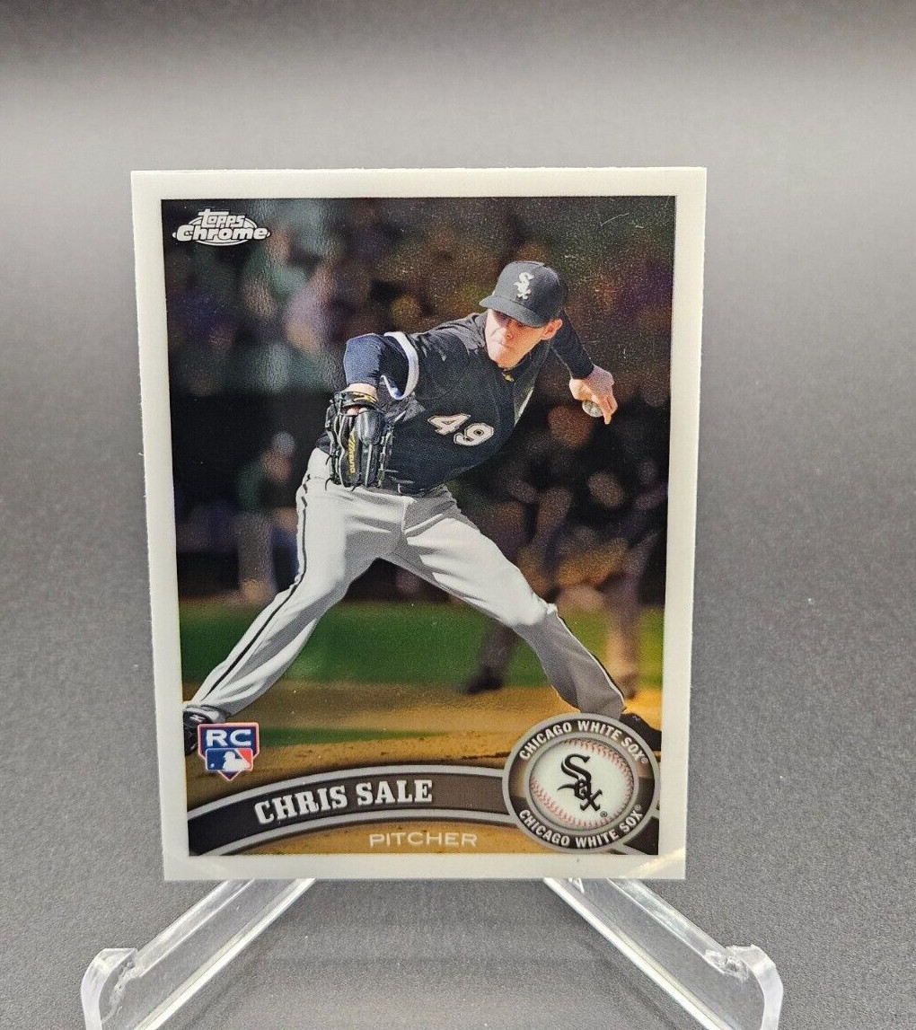 Chris Sale 2011 Topps Chrome Rookie Card #205 RC NM-MT