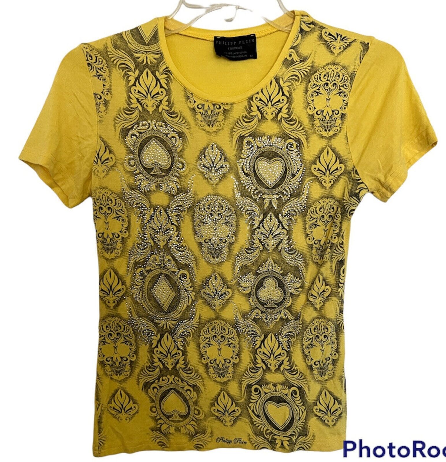 Philipp Plein Couture Skull Tee T-shirt womens Sz… - image 1