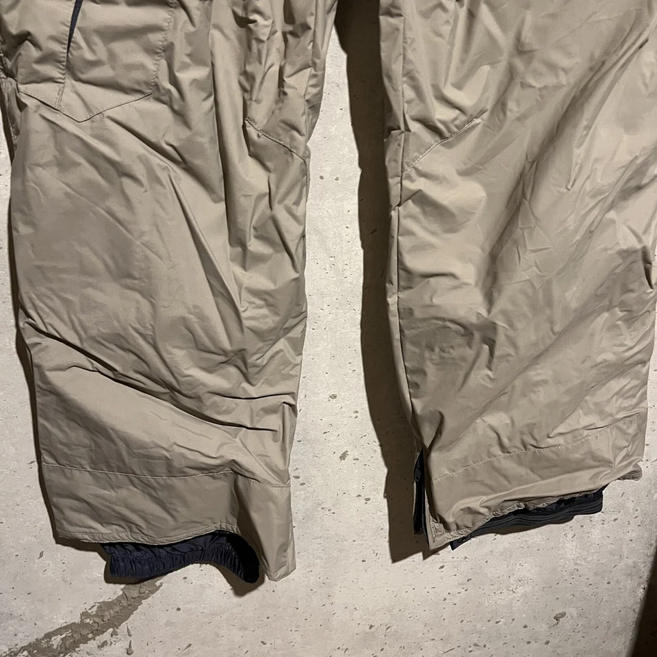 Columbia Pantalones Para Hombres M Caqui Tostado Snowboard Esquí Nieve Impermeable Forrado de Vellón Foto 4 de 4