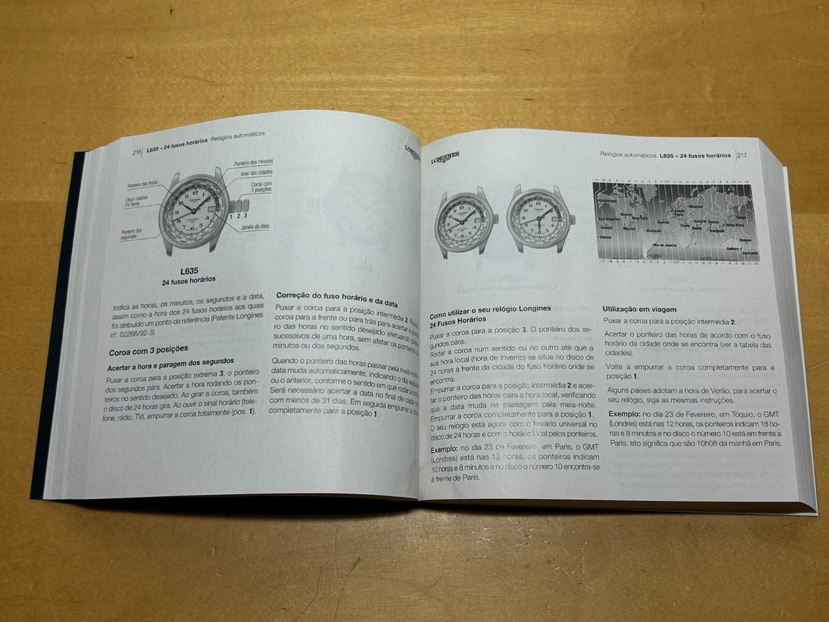 LONGINES - Instructions for use - Mode d'Emploi - For Watches Relojes