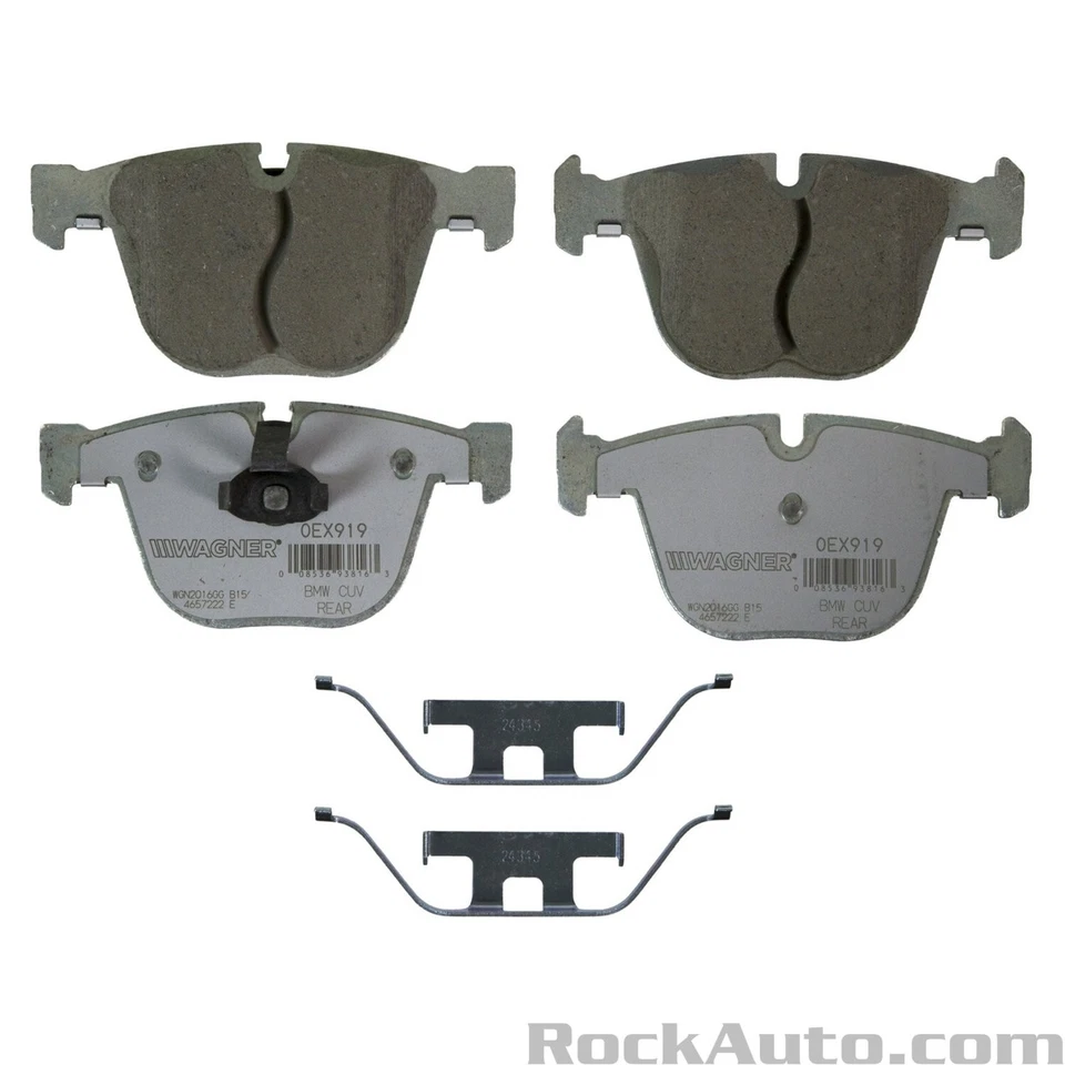 BMW X5 WAGNER OEX919VK1 Rotor & Brake Pad Kit - Image 2 of 3