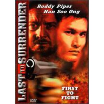 Last to Surrender DVD Roddy Piper Han Soo Ong Rare Fast Free Shipping !!!