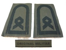 KLETT Rangabzeichen Heer Hauptfeldwebel schwarz/oliv Dienstgradabzeichen
