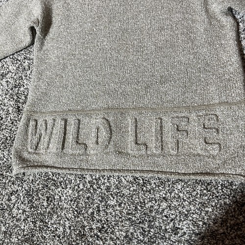 Zara Boys Knit Collection Sweater Wild Life Beige Size 7 Or 122cm - Picture 6 of 8