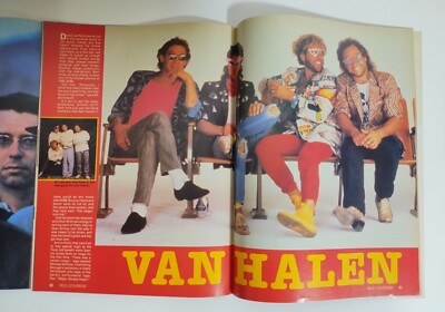 アート・デザイン・音楽 WERK Magazine No.9 3 STORIES Vintage 80s Rock Stars Scrapbook Rock Poster Magazine No 3