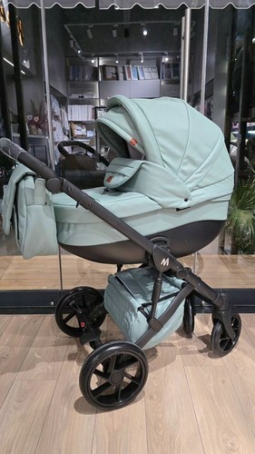 Passeggino MOMMO AAA 3 in 1 eco pelle - sedile Cosmo I Size - Foto 54 di 146