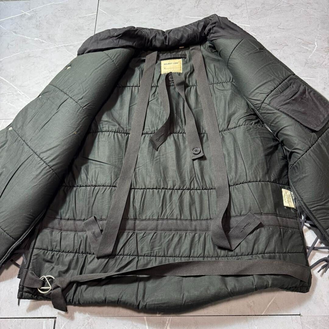 Helmut Lang M69 Military Vest Bulletproof Black Cotton Size Helmut Lang M69 Military Vest Bulletproof Black Cotton Size