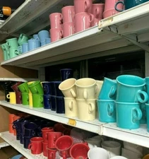 New! 1st Quality Fiesta Ring Handle and Java Mug Retired Color Mix and Match 