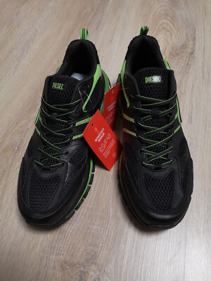 Diesel Sneaker S-SERENDIPITY PRO-X1 Low Laufschuhe Schwarz/Grün Größe; 39