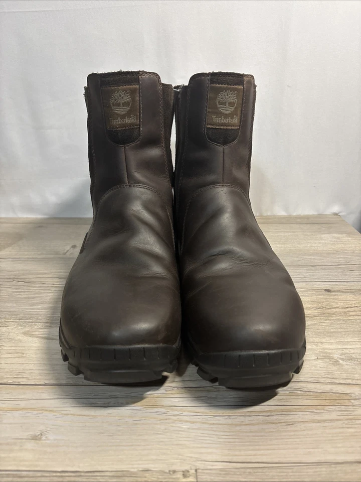 Timberland Chillberg Mid Slip-on Side Zip 200G Waterproof Leather Boot Size 14 - Image 2 of 4