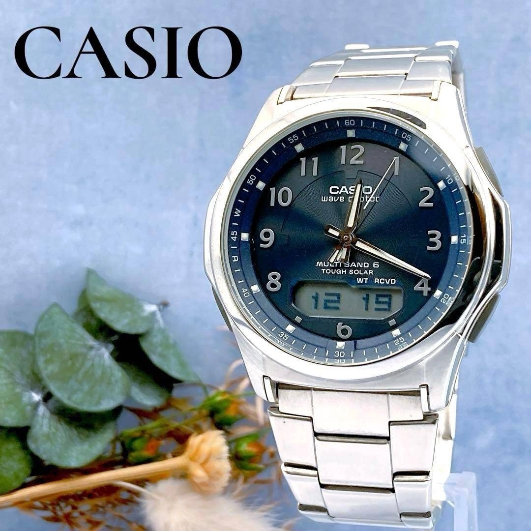 Operational item CASIO WAVE CEPTOR wristwatch nav… - image 12