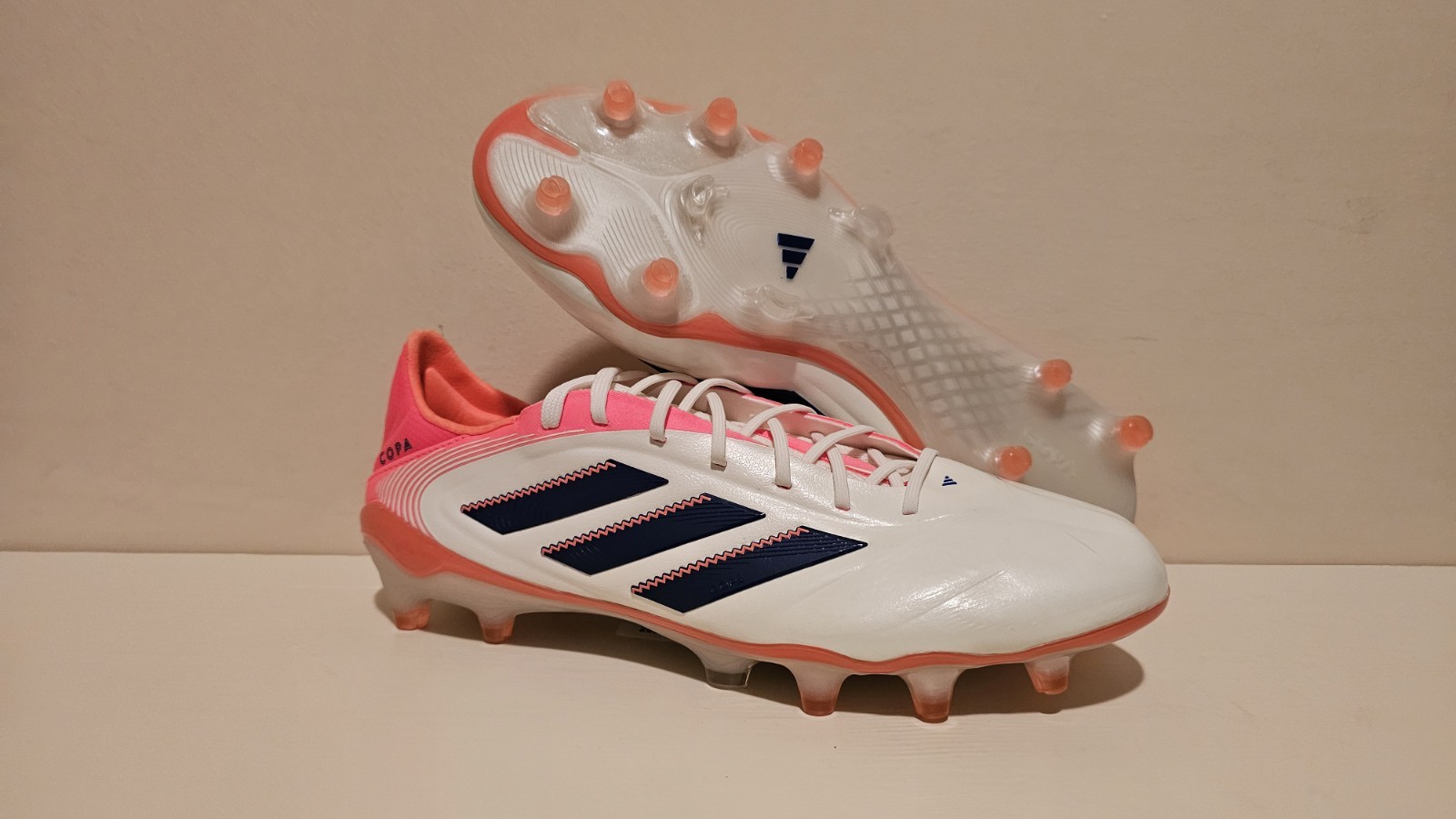 Adidas Copa Pure 3 Elite FG Coral Blaze -Men's sz 8.5 / Women's sz 9.5  JH8728