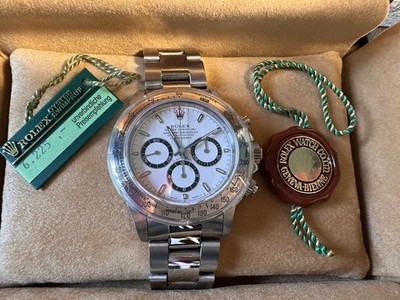 Rolex Daytona Zenit 16520 El Primero, FullSet, Erstbesitzer, 1995, hervorragend