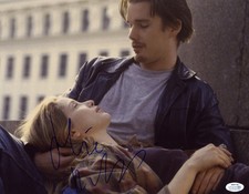 Julie Delpy Signed Autographed 11x14 Ethan Hawke Before Sunrise Photo ACOA