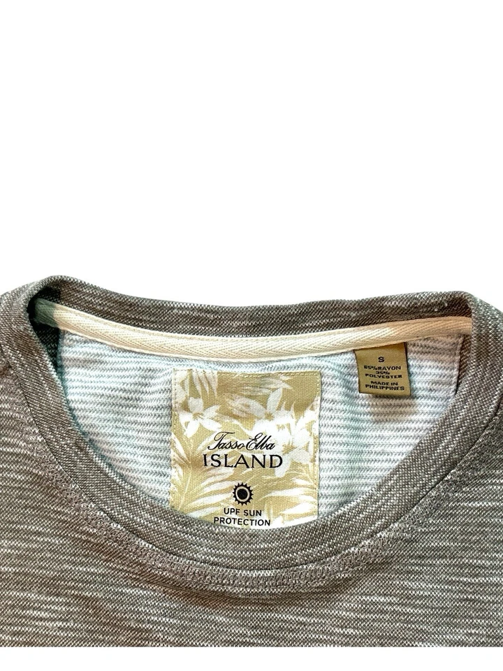 Tasso Elba Island Sun Protect Men’s Size S UPF Protection T-Shirt WPL #8046 - Image 2 of 3