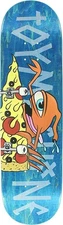 TOY MACHINE PIZZA SHREDDER SECT SKATEBOARD DECK-8.25 Assorted Stains