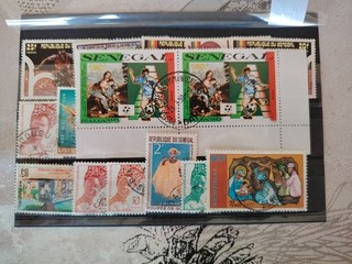 15 timbres Sénégal lot 759