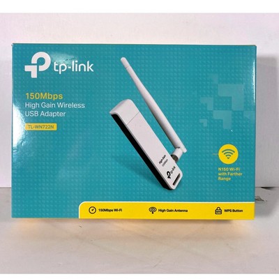 TP-Link TL-WN722N 150Mbps High Gain Wireless USB Adapter N150 Wi-Fi Network Card