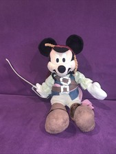 Mickey Mouse Pirates of the Caribbean Jack Sparrow 12" Plush Disney Parks