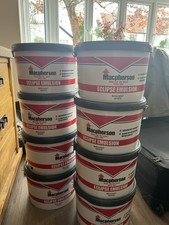 8 x 10ltr Macpherson Eclipse Brilliant white emulsion paint
