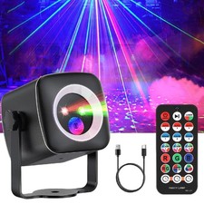 Party Lights DJ Disco Lights for Parties Strobe Dance Floor Rave Light Show P...