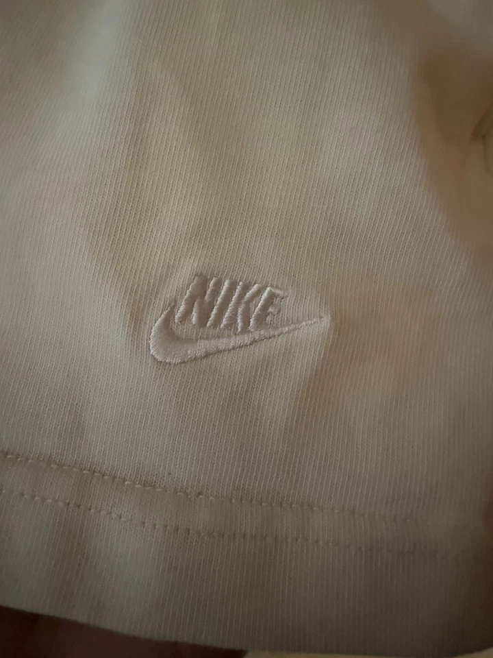 Nike Детский комбинезон M бежевый белый Swoosh спортивная одежда слоновой кости большая девочка эластичной - Изображение 2 из 3