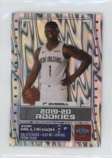 2019 Panini NBA Album Stickers 2019-20 Rookies European Zion Williamson #443 4x9