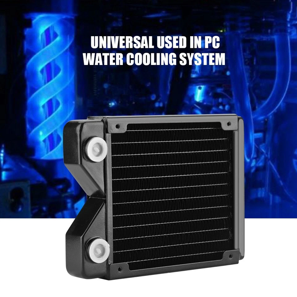 G1/4 120mm Copper Water Heat Sink Exchanger Water Cooling Computer (120) - Image 2 of 4