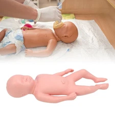 Newborn Model Plastic Educational High Simulation Full Term Baby Simulator