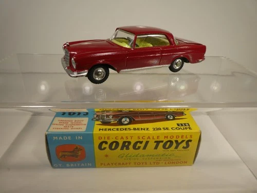 Corgi Toys 230 Mercedes 220 SE Coupe Vintage Original Boxed Excellent