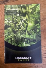 Microsoft Games Booklet Xbox 2001