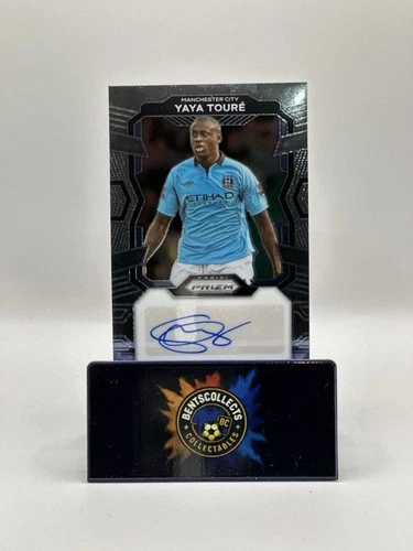 2023-24 Panini Prizm Premier League Yaya Toure Autograph Manchester City Auto