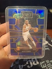 Devin Vassell 2023-24 Select Basketball #48 Concourse Blue Silver Prizm Spurs