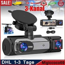 1080P HD Dashcam Auto Rückspiegel KFZ Unfall Recorder Kamera G-sensor Nachtsicht