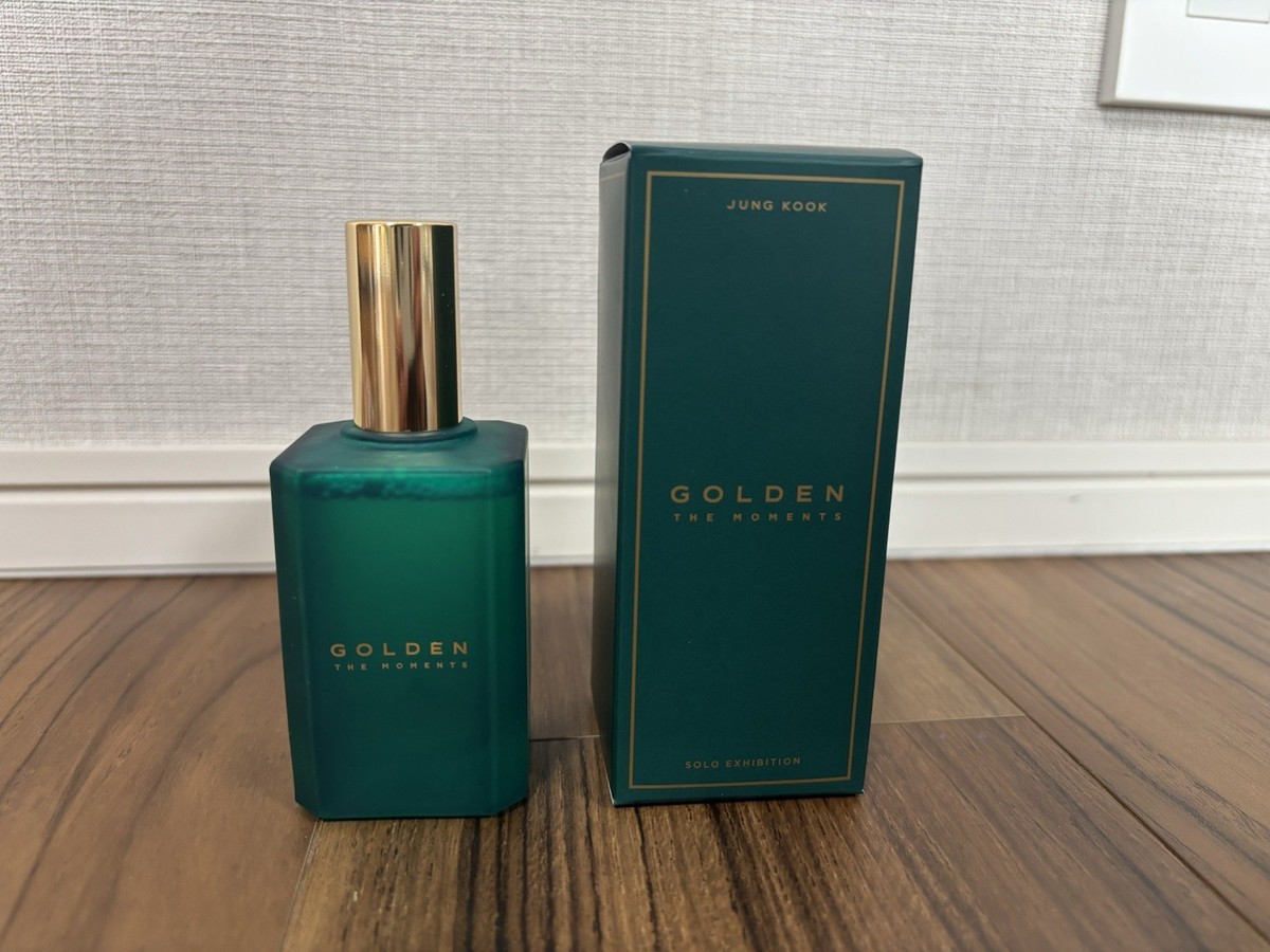 jungkook 香水　WATER-BASED PERFUME JUNGKOOK GOLDEN THE MOMENTS JAPAN WATER-BASED PERFUME - A-KPOP