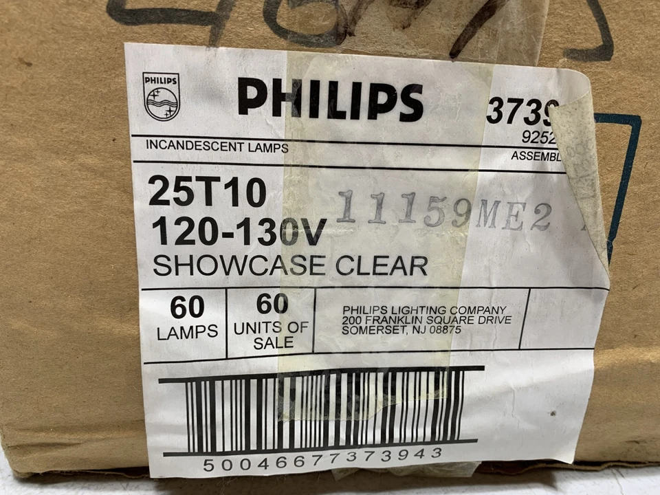 Philips 25T10 Clear Lamp 130V (lot of 54) - Image 3 of 4